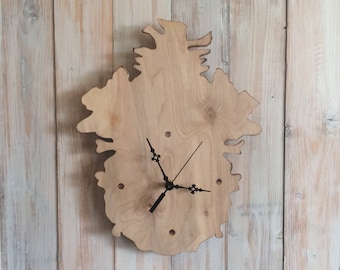 Unique Birdhouse Wall Clock - Birdhouse Decor - Bird Clock - Cool Kitchen Clock - Unusual Clock - Bird House Wall Decor - Decorative Clock