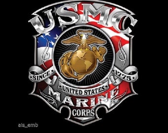 United States Marine Corps T SHIRT Sweatshirt Quilt