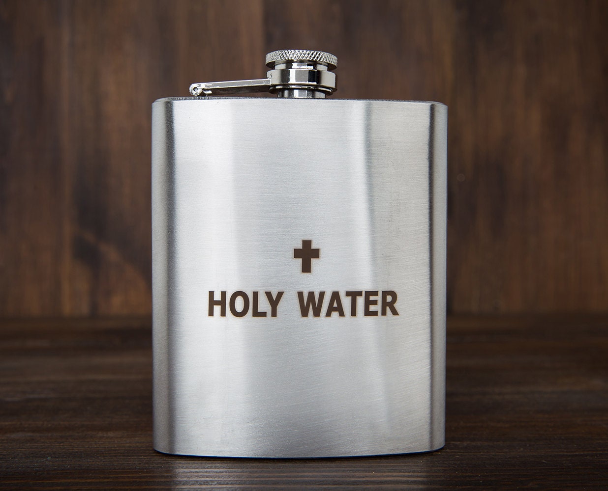 Holy water flask Cool Gift For Him Gift for men Wedding