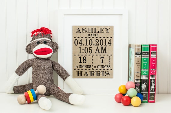 Baby Stats - Great gift idea