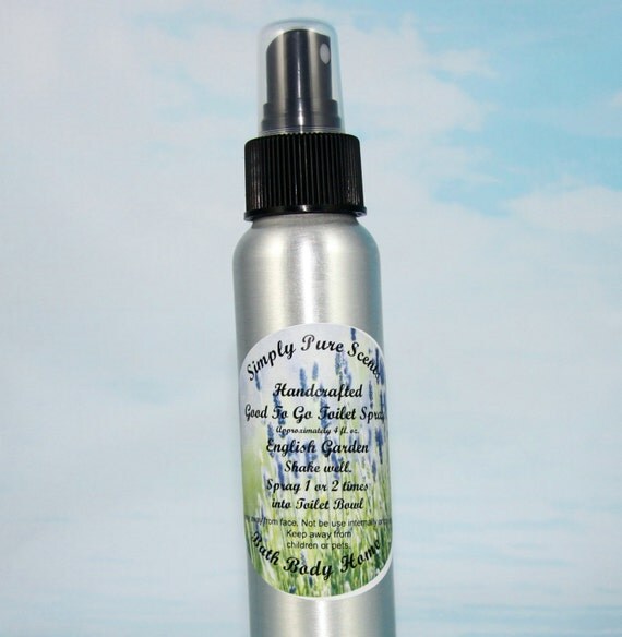 Items similar to Bathroom Potpourri, Toilet Spray, Natural Deodorizer