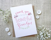 Thank you ~ Flower Girl ~...