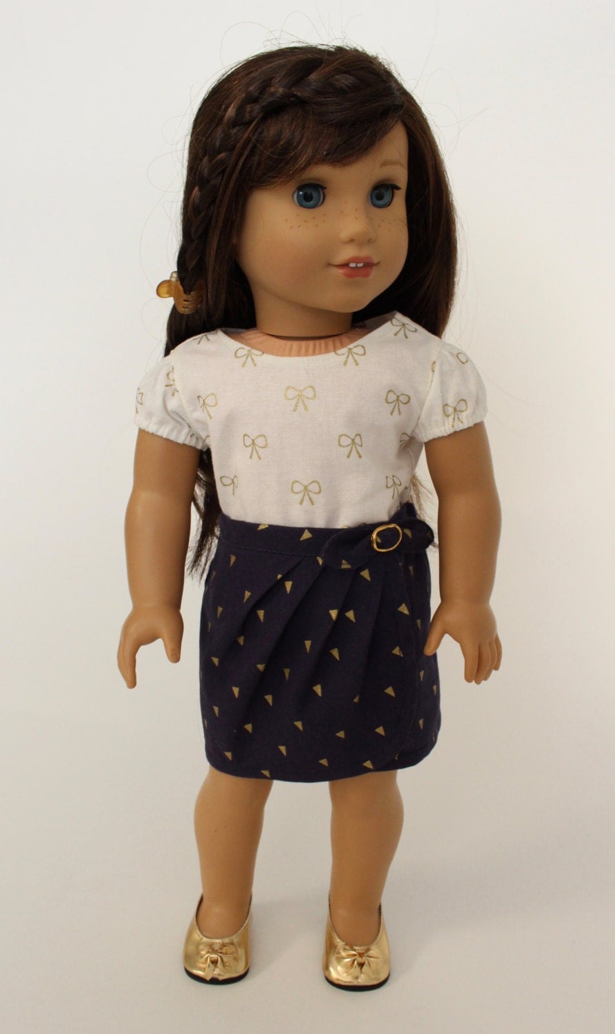 18 Inch Doll Clothes Holiday Party Ready Navy And Gold   Il Fullxfull.1096158051 Hxga 