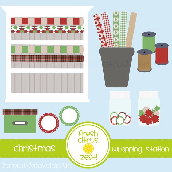 clipart christmas wrapping paper - photo #37
