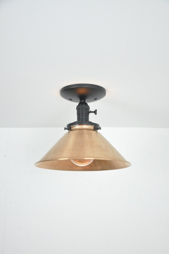 10 Inch Copper Ceiling Light Fixture