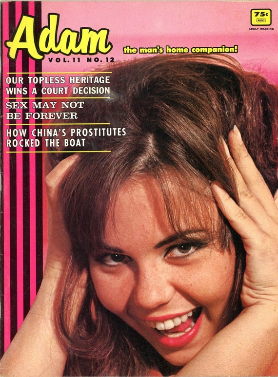 Adam Magazine 1967 Many Gorgeous Pin Up Ladies Great