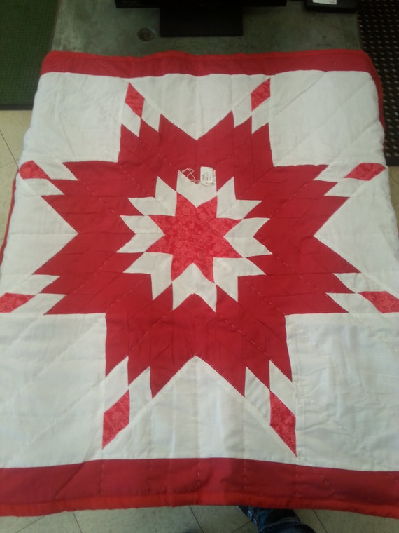 New Baby Star Quilt Tarditional Lakota Souix Designed by