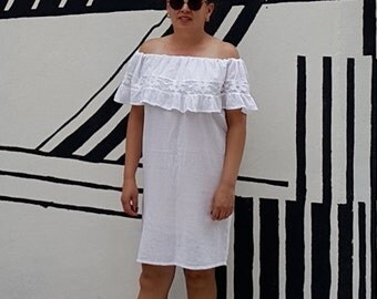 SALE! Off Shoulder Mexican Dress PLaya