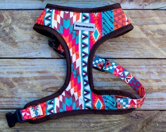 Aztec Dog Harness, Tribal Dog Harness, Dog Collars Australia