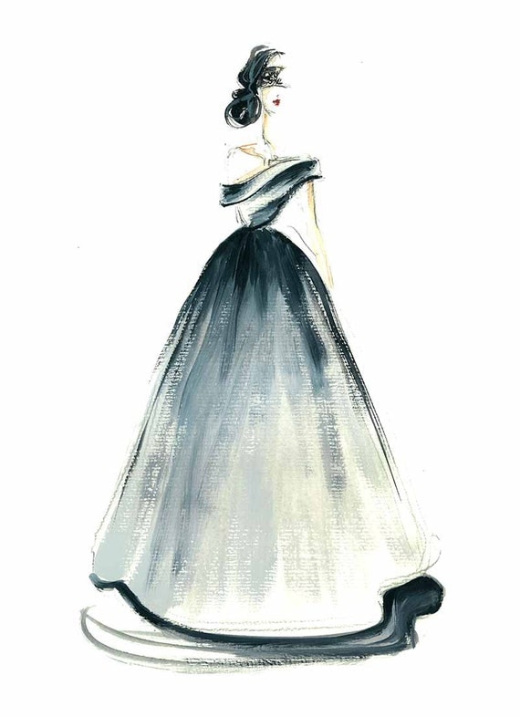 Fashion Sketch Fashion Watercolor Fashion By Dorinusillustrations