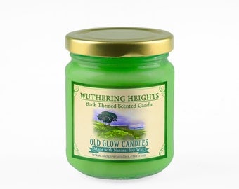 Wuthering Heights Inspired Scented Soy Candle - Emily Brontë