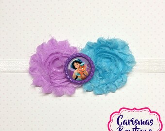 Jasmine Headband- Princess Jasmine Headband- Baby Headband- Toddler headband- Headband- Princess Headband