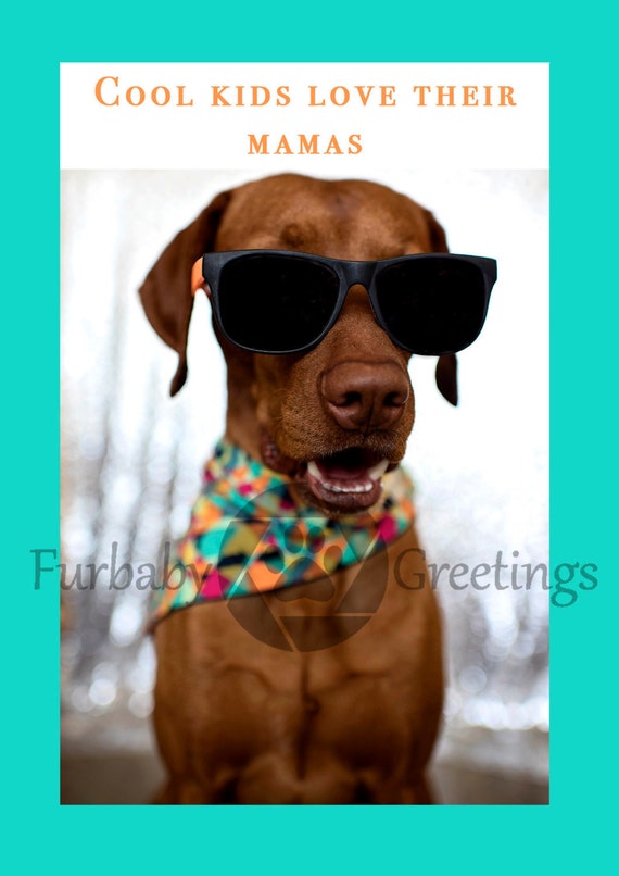 Mother's Day Card Greeting Card Dog Greeting Card