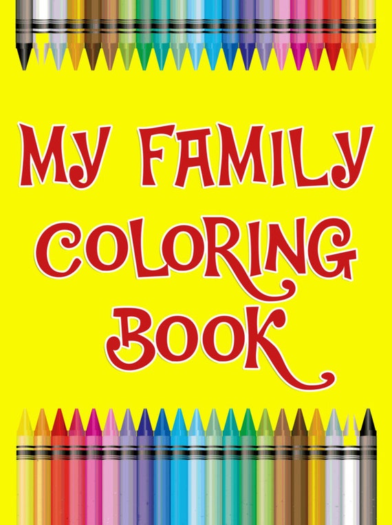 Items Similar To Your Own Pictures Custom Coloring Book Personalized Coloring Book Coloring