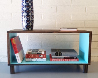 Modern Media Console, Vinyl Record Storage, Cabinet, Credenza, Mid Century, Coffee Table, Hairpin Legs, TV, Entertainment