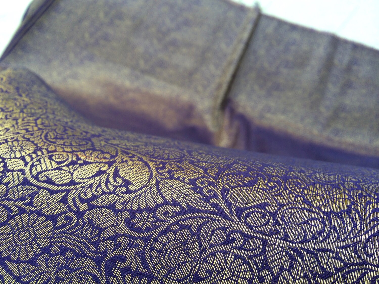 Indian Silk Fabric Indian Fabric Gold Brocade Fabric Silk