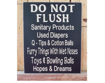 Do not flush | Etsy Do not flush | Etsy