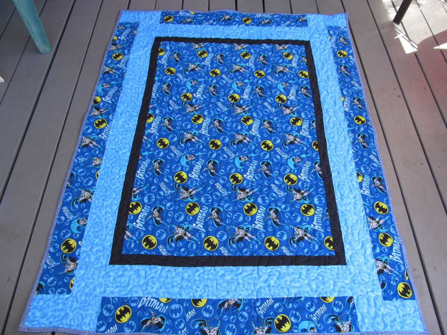 Batman Batman Quilt 47 x 61 Batman Blanket