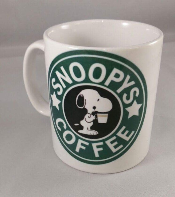 Snoopy Inspired Coffee Mug