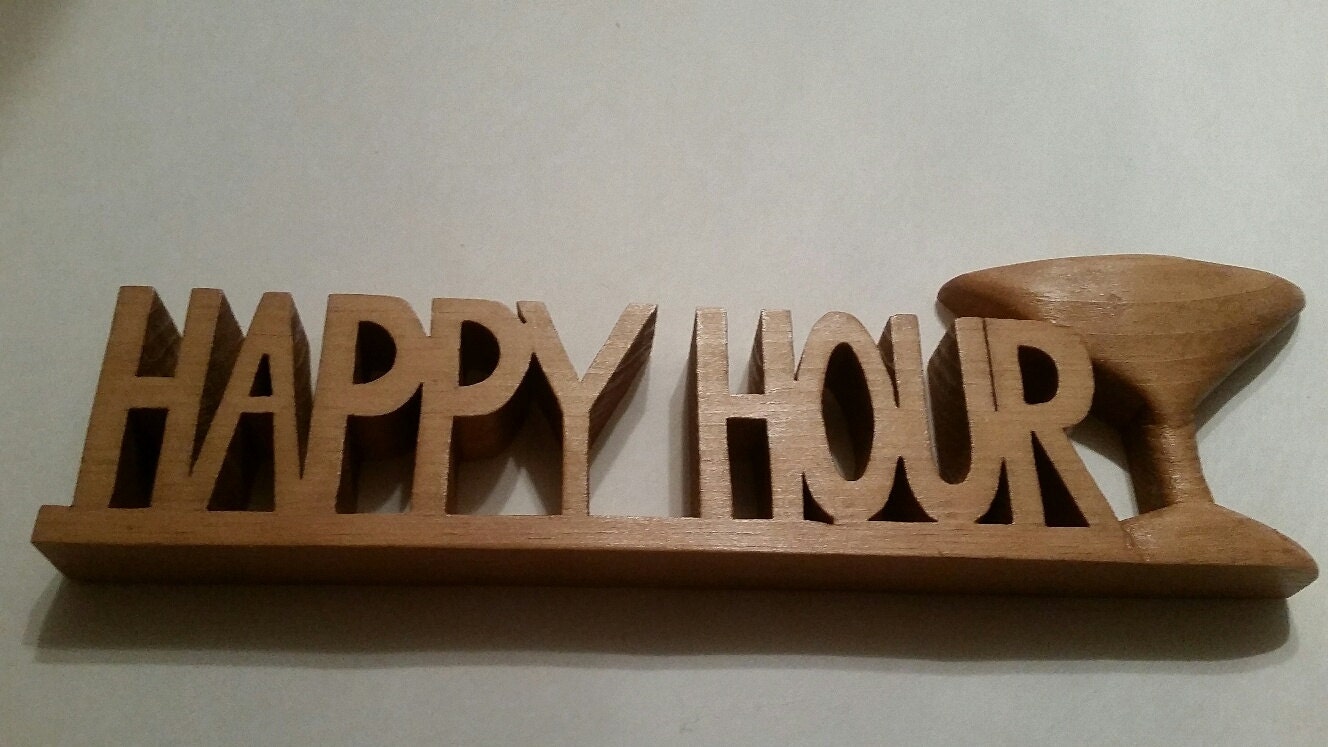 Wooden Free Standing 3D Word Art