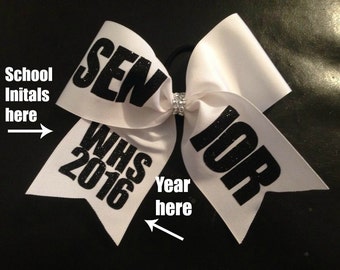 Custom Senior Cheer Bow