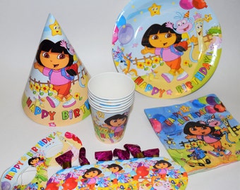 Unique dora party hats related items | Etsy