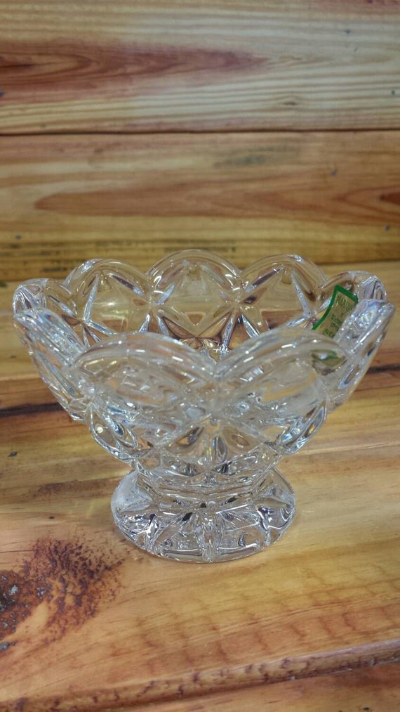 Marquis by Waterford Crystal Candle Holder by ArtMaxAntiques