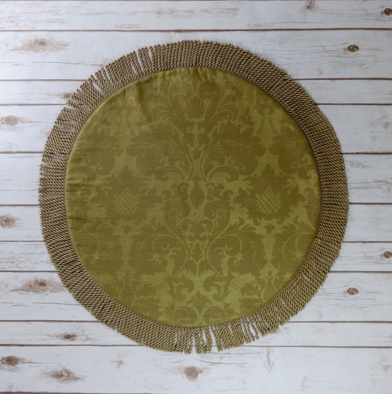 Damask Table Topper Runner Centerpiece Round Damask Table Topper Runner Centerpiece Round Holiday Decor