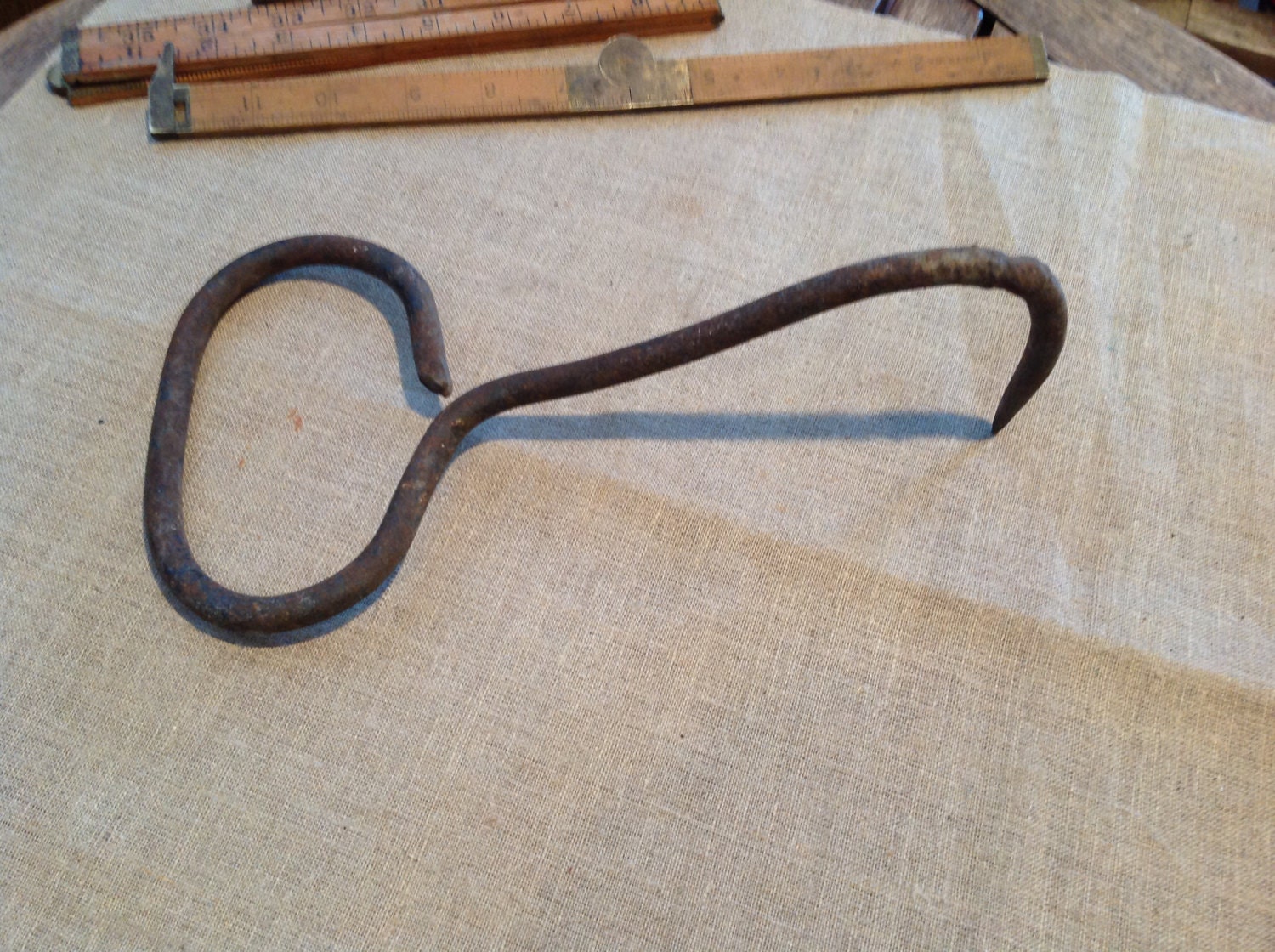 Vintage Hand Hay Bale Hook from BaxaTreasures on Etsy Studio