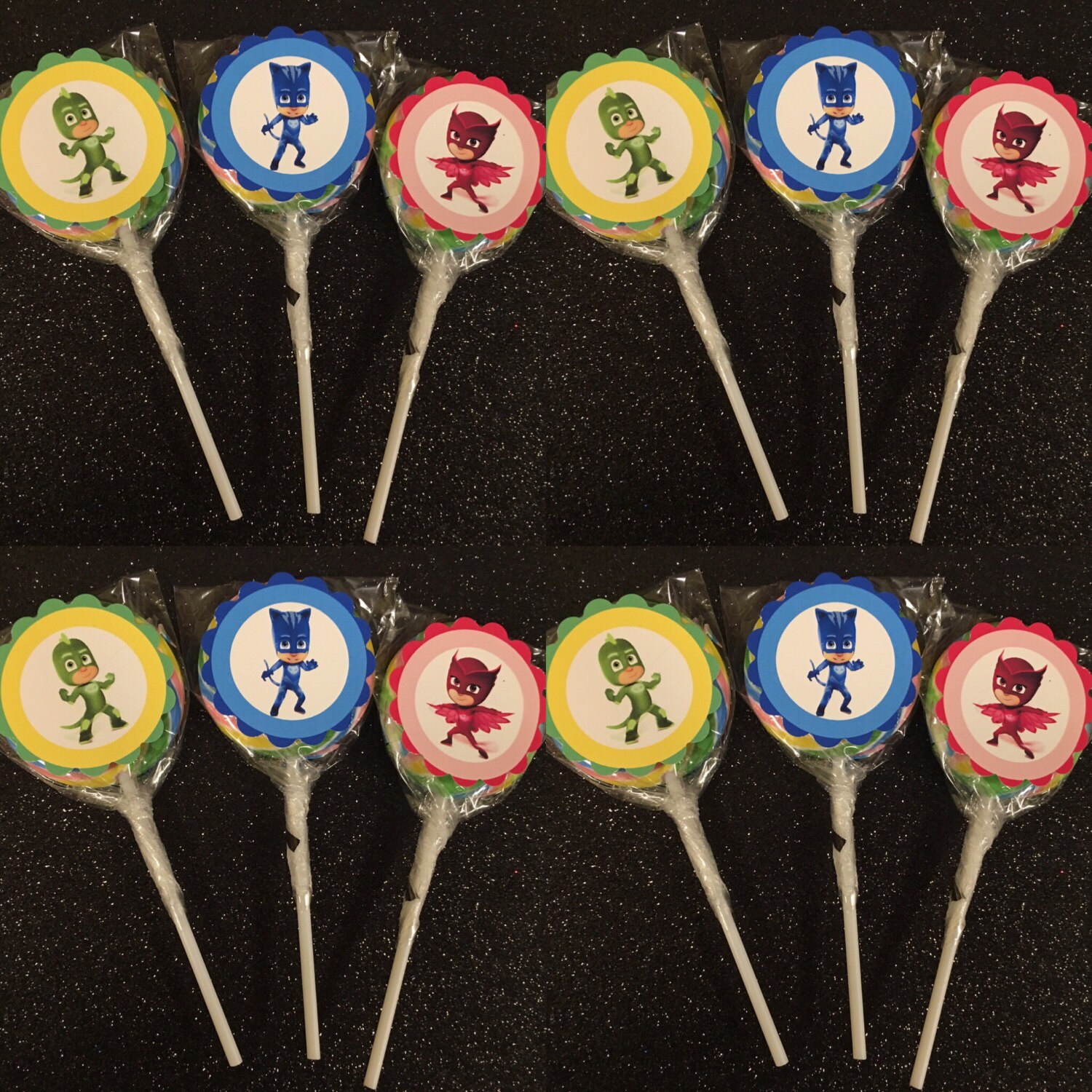 Pj Masks Lollipops 12 7165