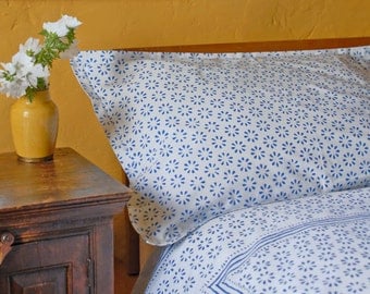Chukri Duvet Cover Hand Block Printed on Organic Cotton