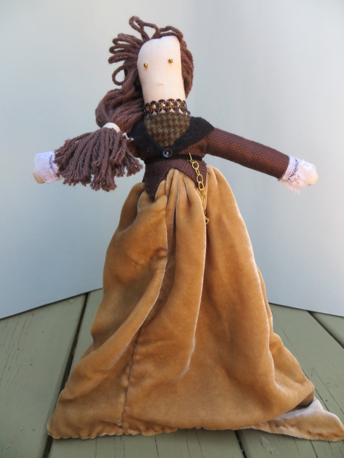 Eugenia Victorian Rag Doll by RoansRagDolls on Etsy