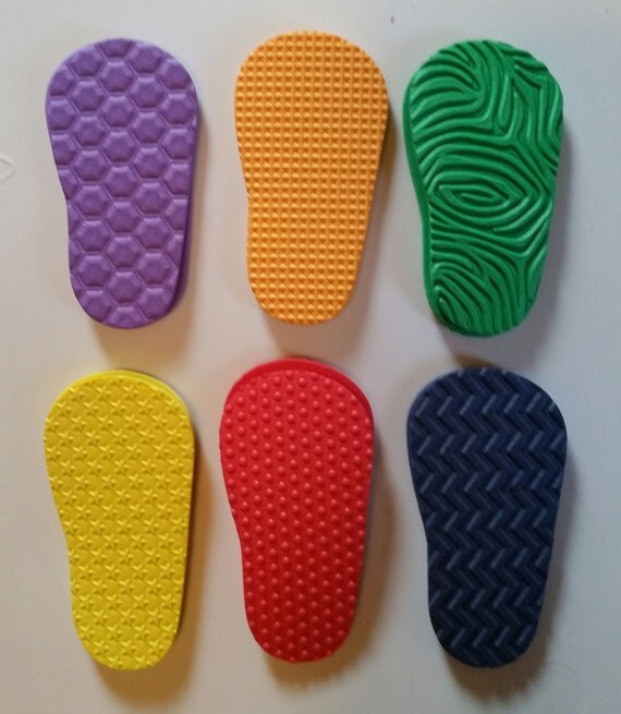 Textured Foam Shoe Soles for 18 inch dolls by UpcountryCrafts3