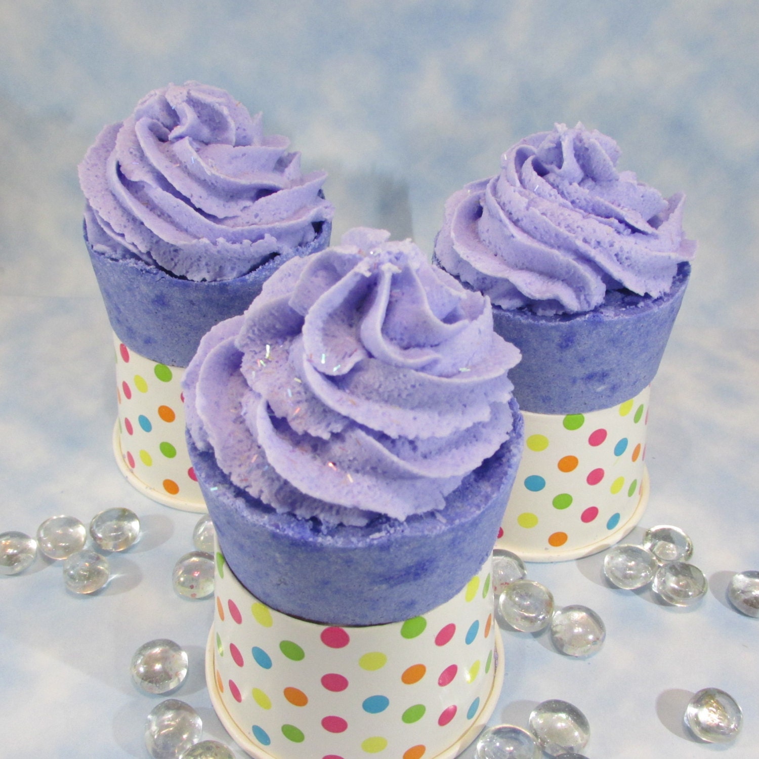 Bubble Bath Bomb Cupcakes Teen Birthday Party Favors Bridal