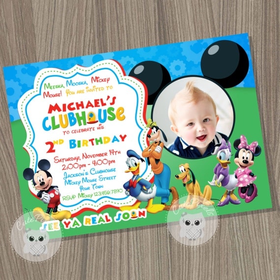 Mickey Mouse address Labels Mickey Mouse Envelope Seal