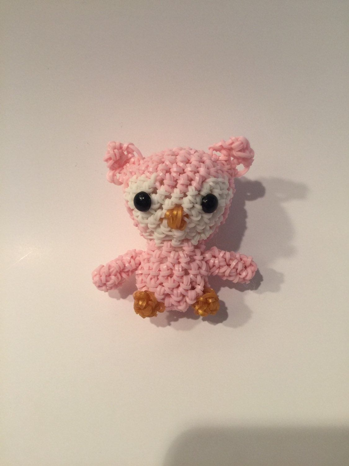 Owl Rubber Band Figure Rainbow Loom Loomigurumi Rainbow Loom Owl Rubber Band Figure Rainbow Loom Loomigurumi Rainbow Loom