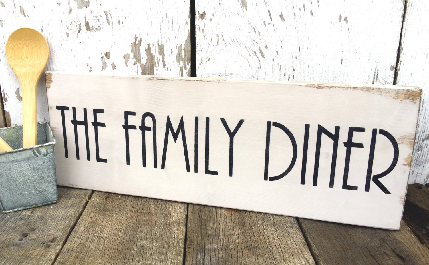 rustic dining room signs