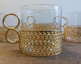 RARE Iittala Finland TSAIKKA Timo Sarpaneva Espresso/Coffee Glass Cups