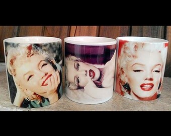 Marilyn Monroe mug cup set,ceramic mug,gift mug,film mugs, Marilyn Monroe ceramic mugs