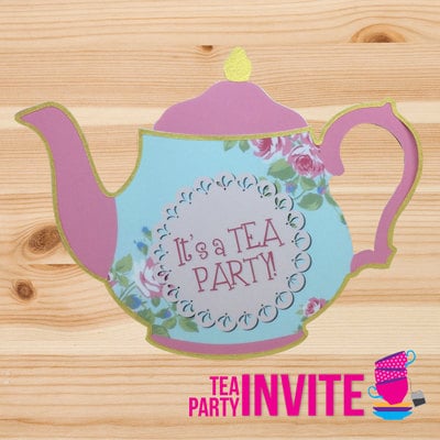 Unique Tea Party Invitations 4