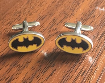 Super Hero gifts - batman jewellery, super hero cufflinks, dark knight, batman cufflink, batman cufflinks