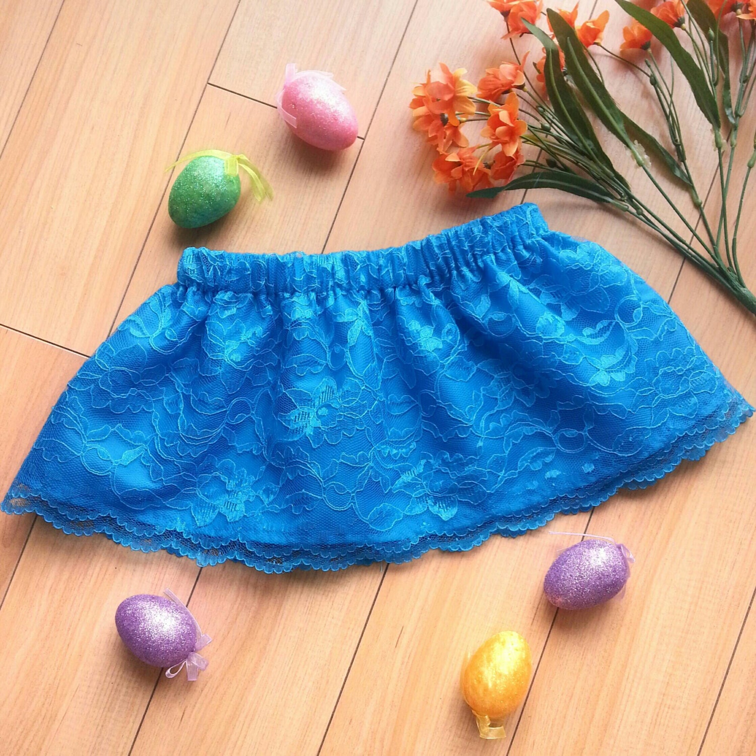Girls lace skirt. Spring skirt. Easter by LittleFairyCreation
