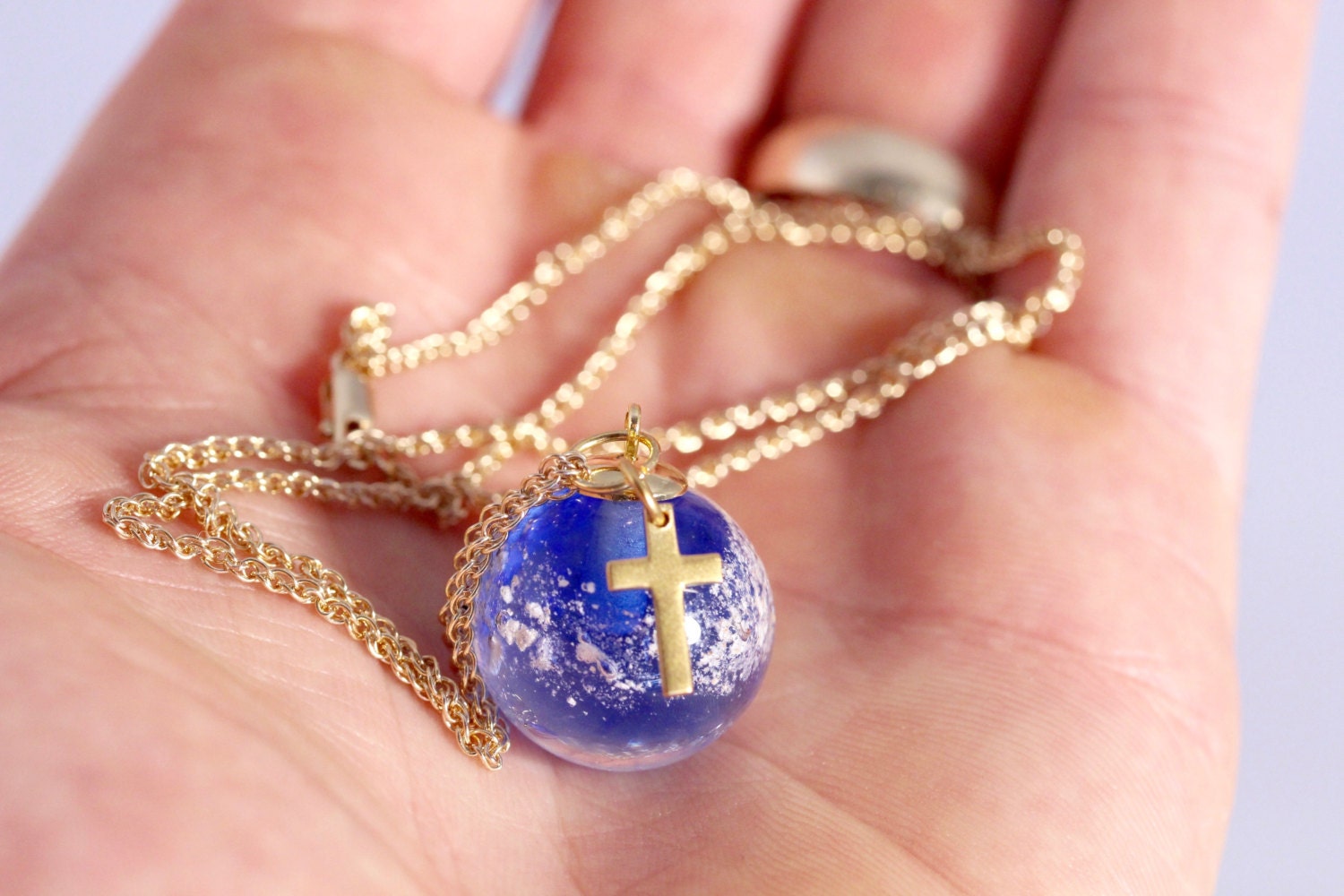 NEW GOLD EDITION Memorial Ash Necklace Cremation jewelry