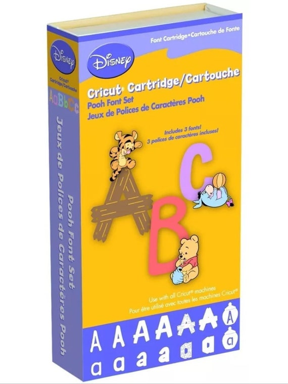 Brand New Cricut Disney's Winnie The Pooh Font