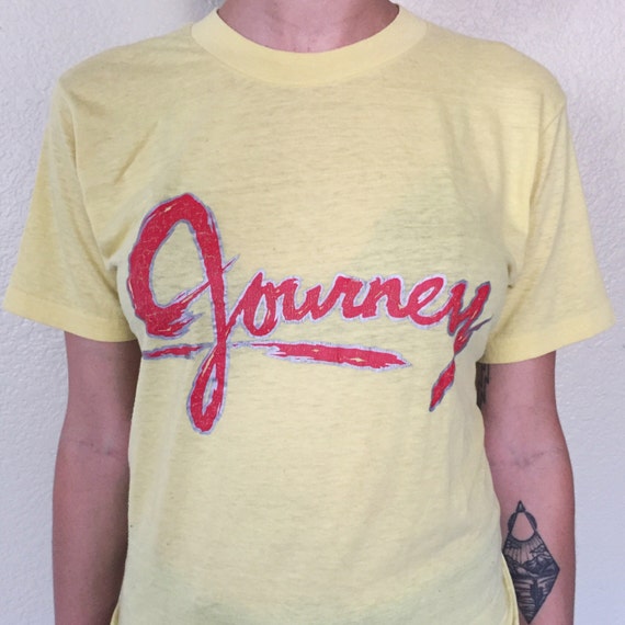 1980's Journey Vintage TShirt VTG