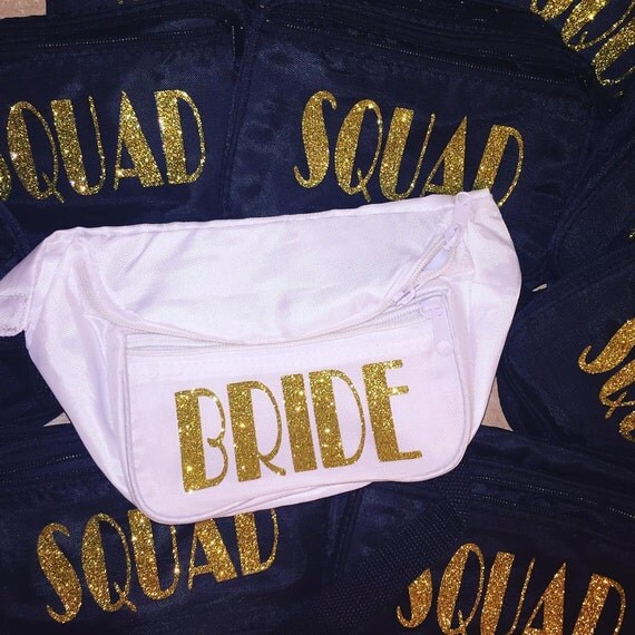 Fanny packs Bachelorette parties Bridesmaids Bridal