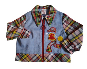 blouse boy vintage 1 year