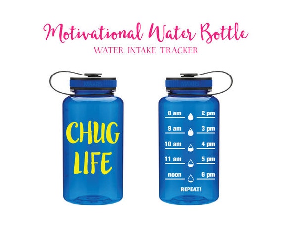 Download CHUG LIFE water bottle with or without by SharonBentonDesigns