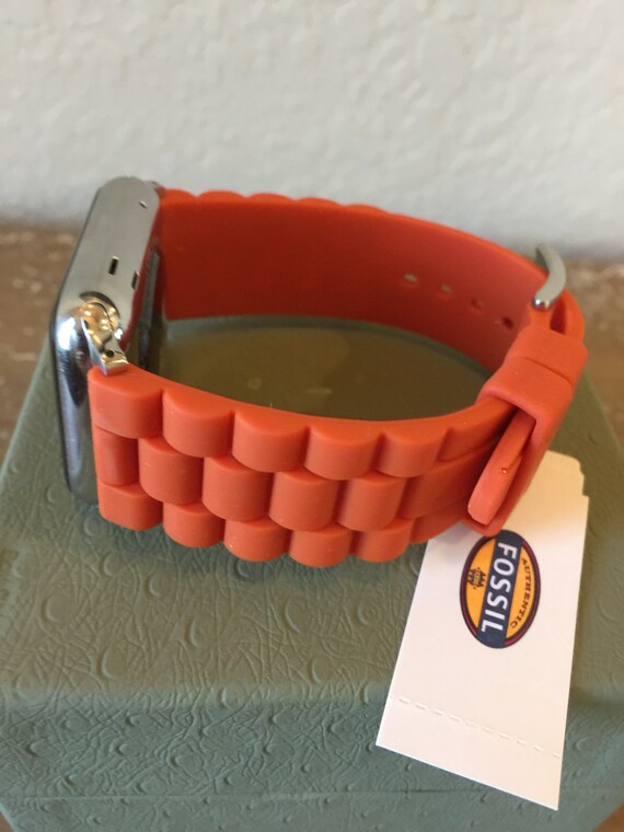 fossil apple watch strap