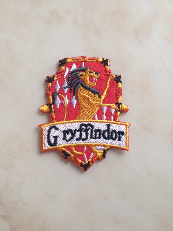 harry potter patch maison gryffondor